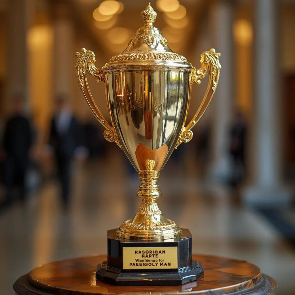 International Coaching Excellence Award Trophy